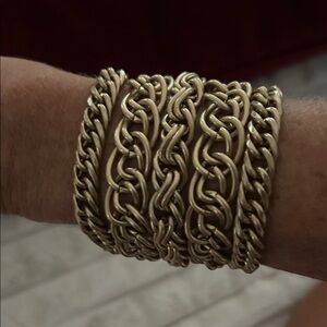 Chunky Gold Chain Bracelet